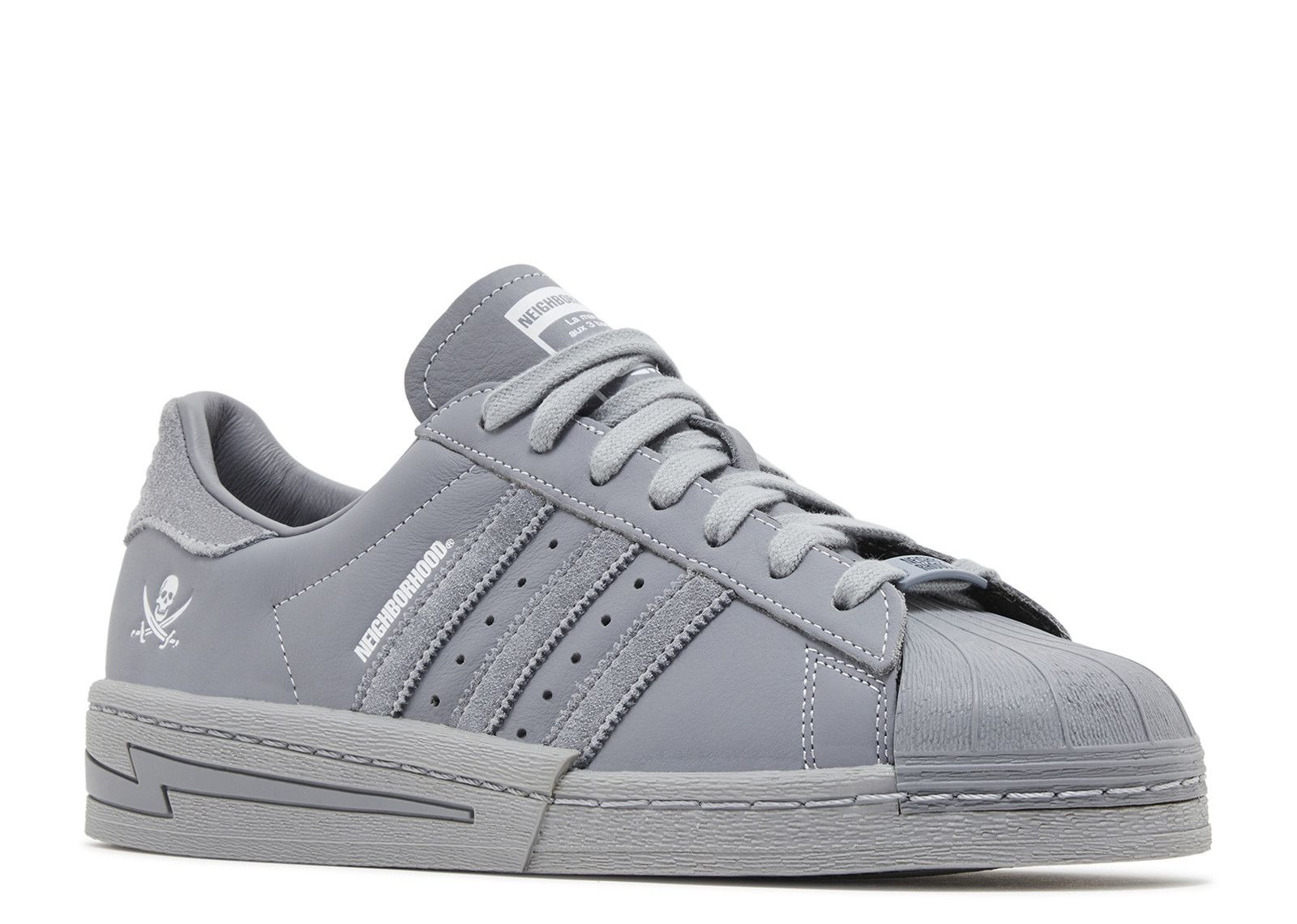 NEIGHBORHOOD X SUPERSTAR 'CEMENT GREY' - 2