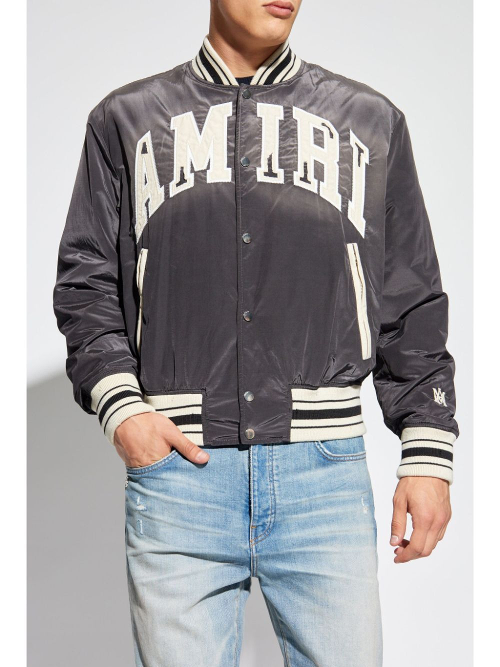 Amiri Men Amiri Sun Faded Bomber - 5