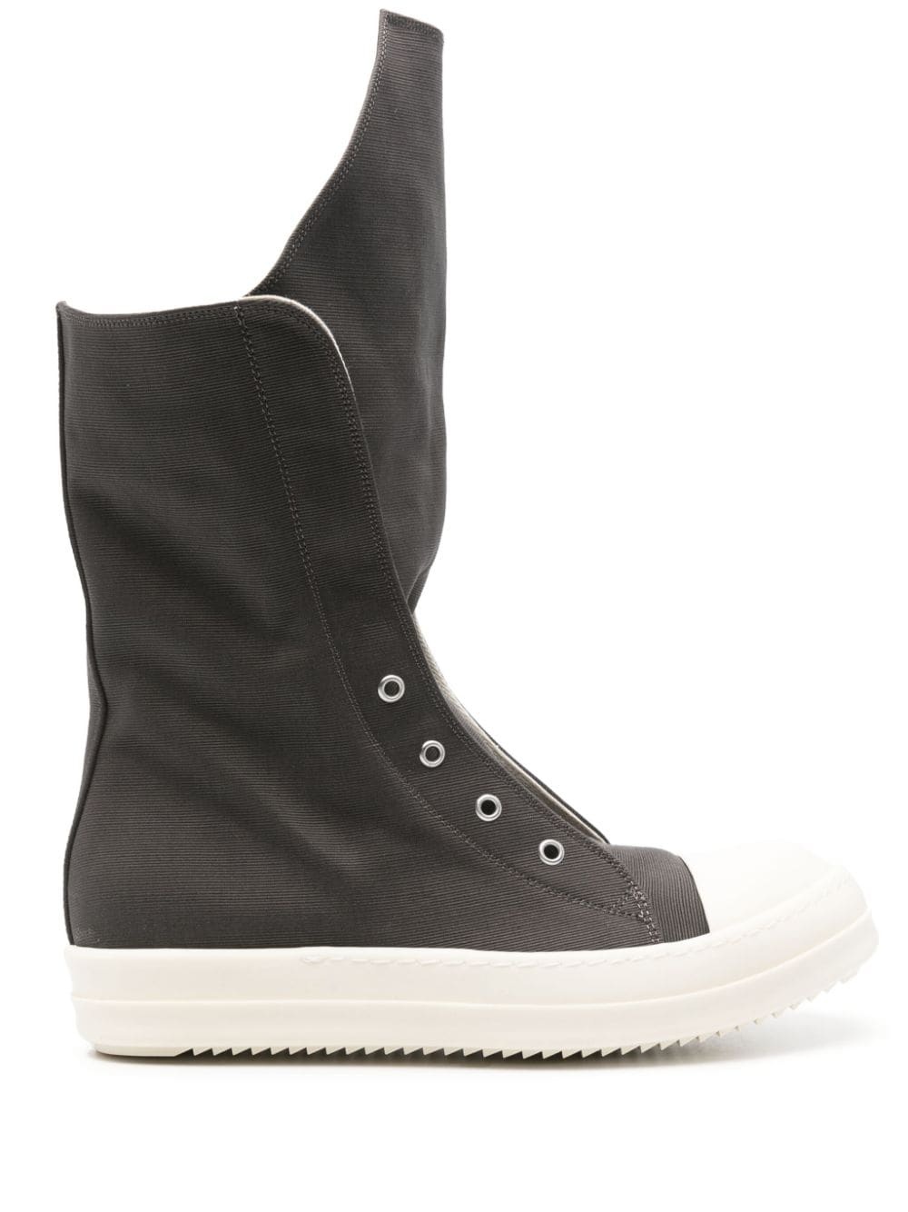 oversize-tongue sneaker boots - 1