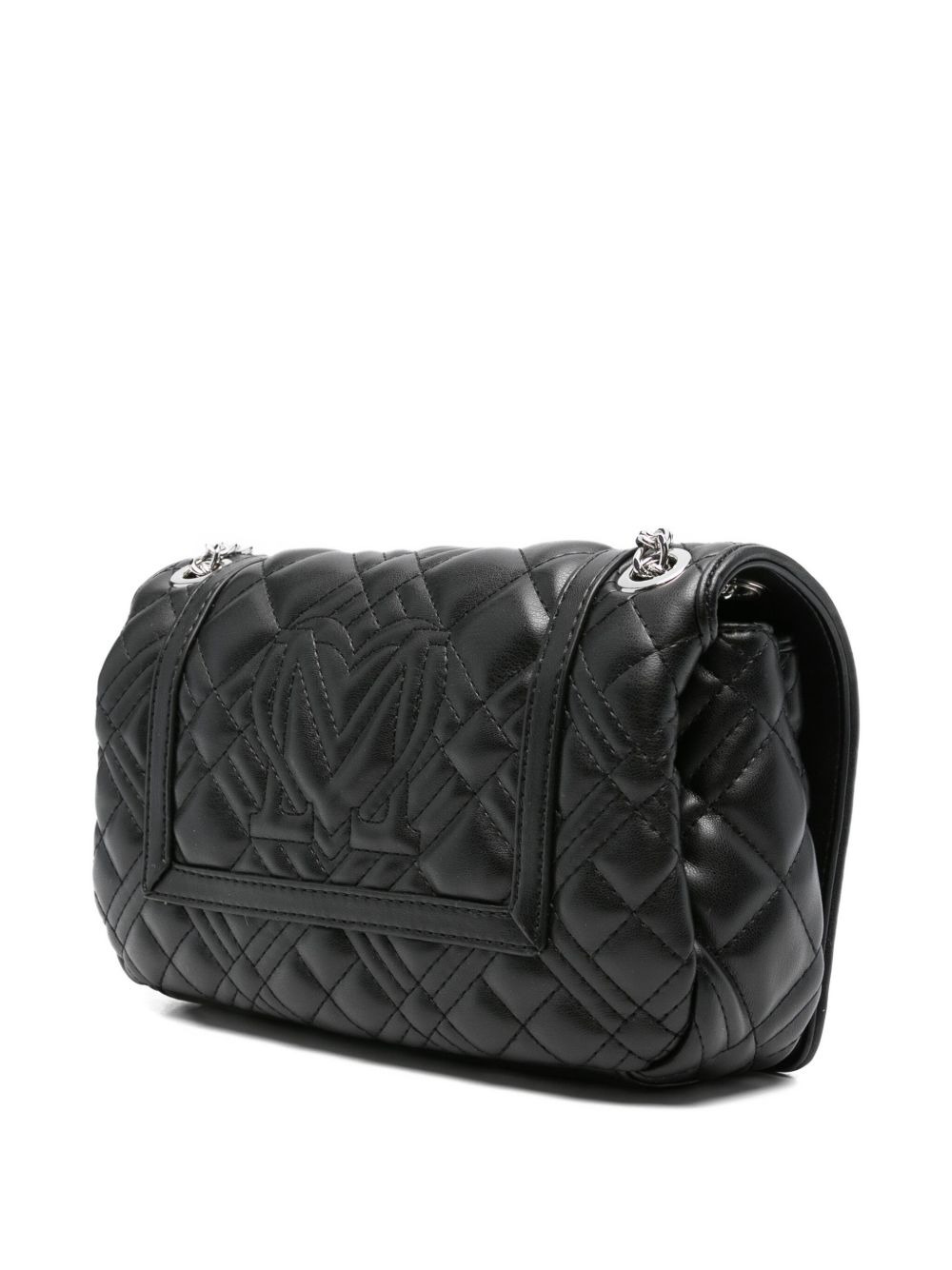 medium logo-plaque cross body bag - 3