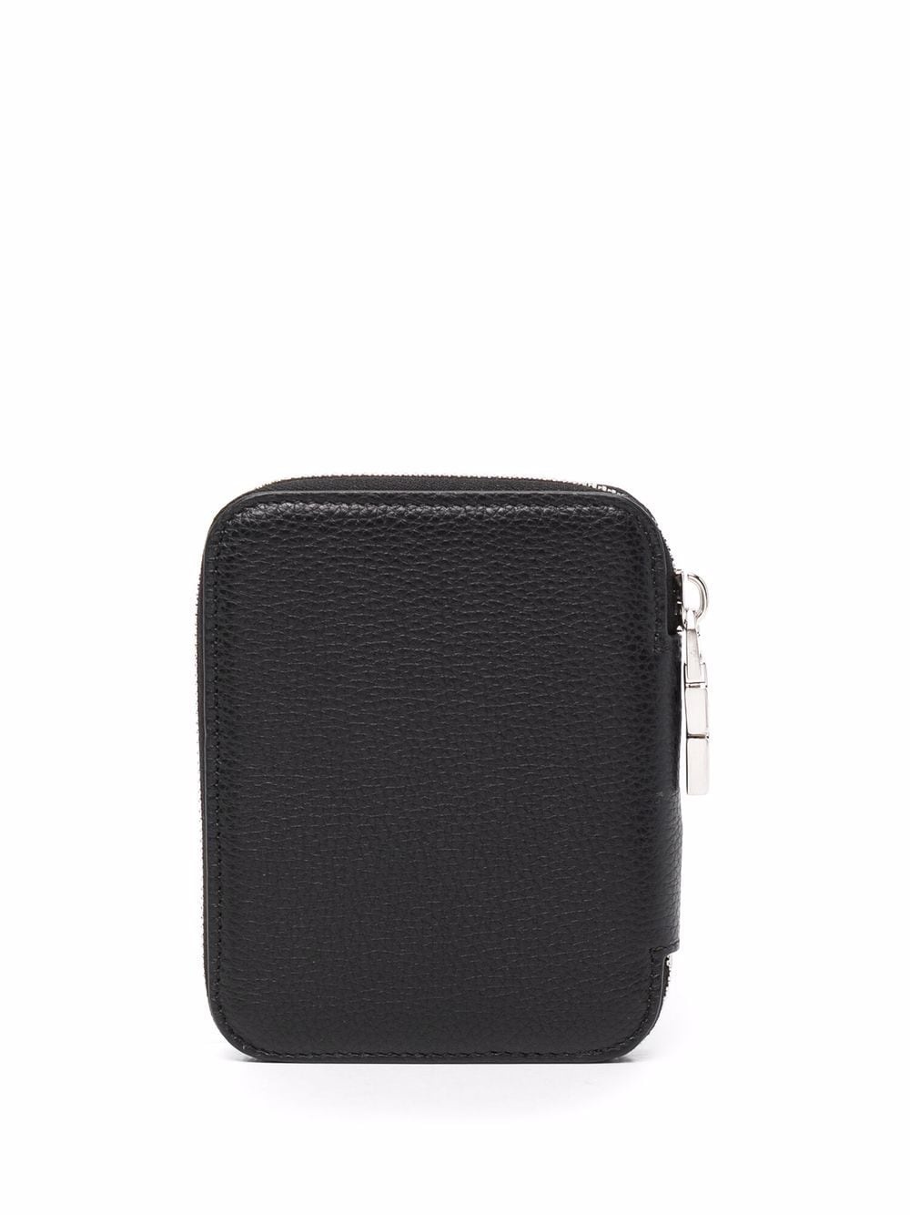 grained-leather zipped wallet - 2