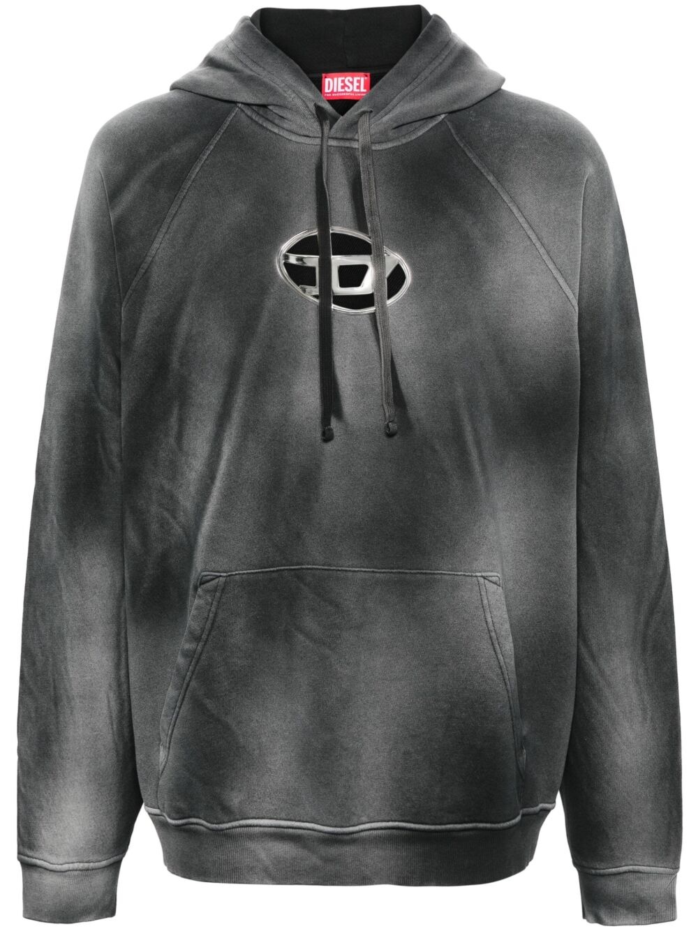 Diesel S roxt hood sweatshirt | grifo210 | REVERSIBLE