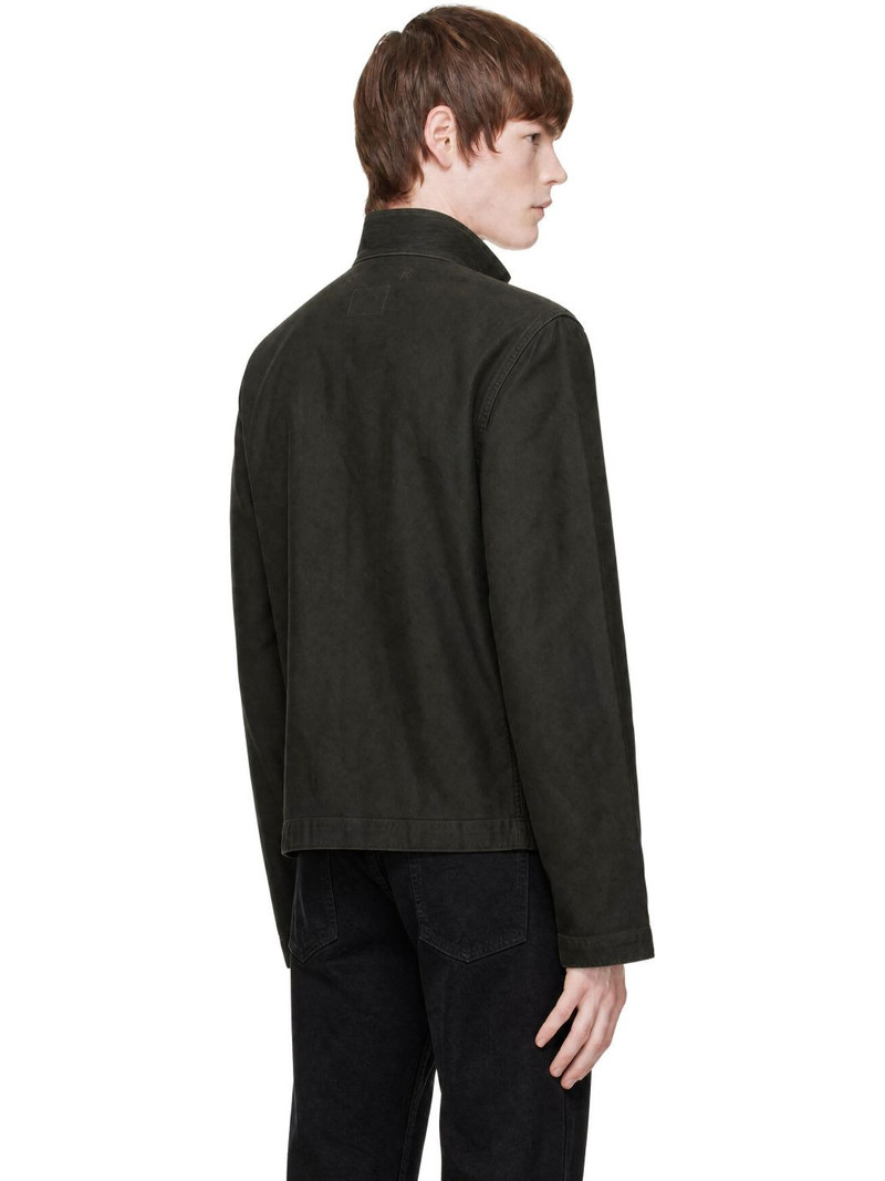 Black Cotton Bower Deck Jacket 3
