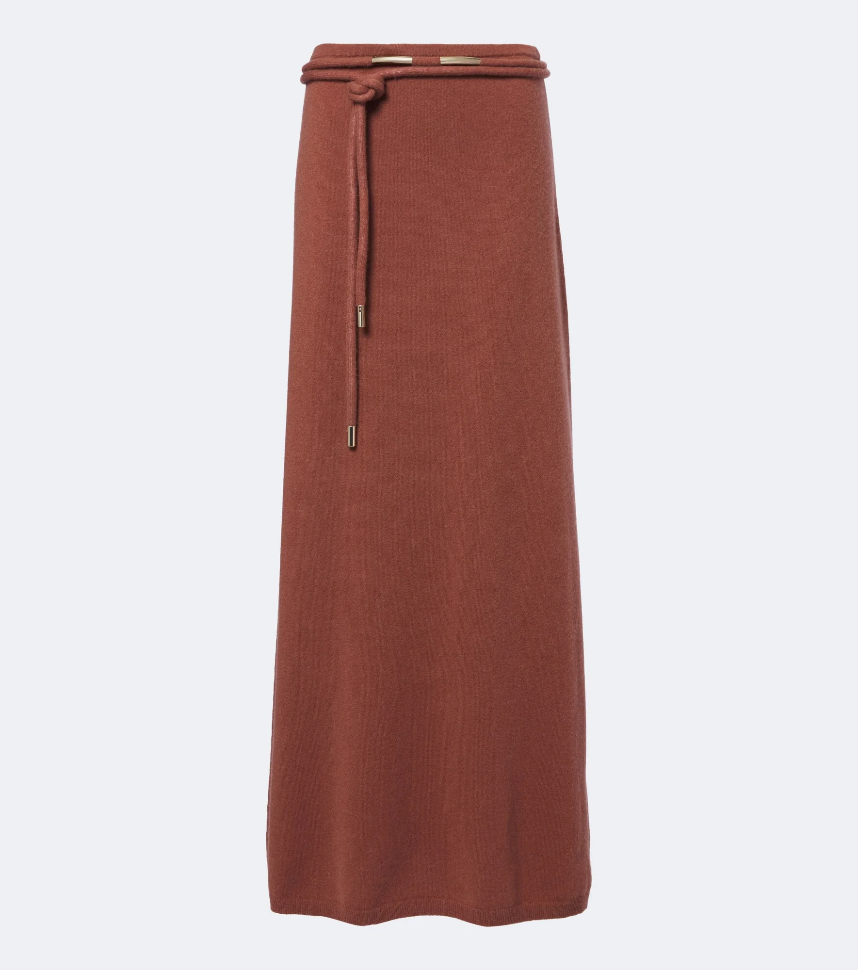 Knitted cashmere maxi skirt - 1