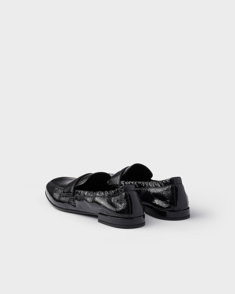 Shuffle patent leather loafers 5