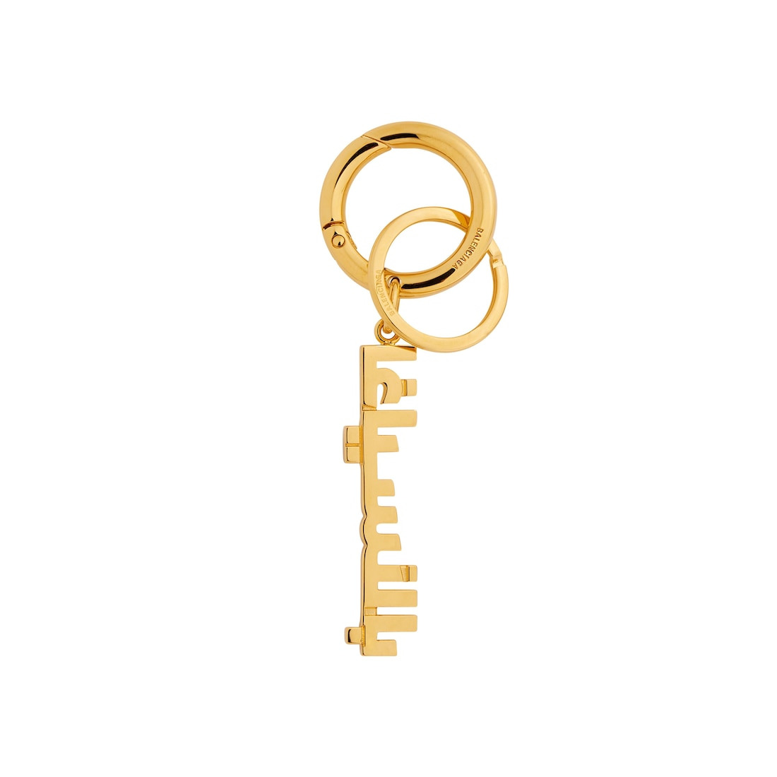 Typo Arabic Logo Keychain in Gold - 1