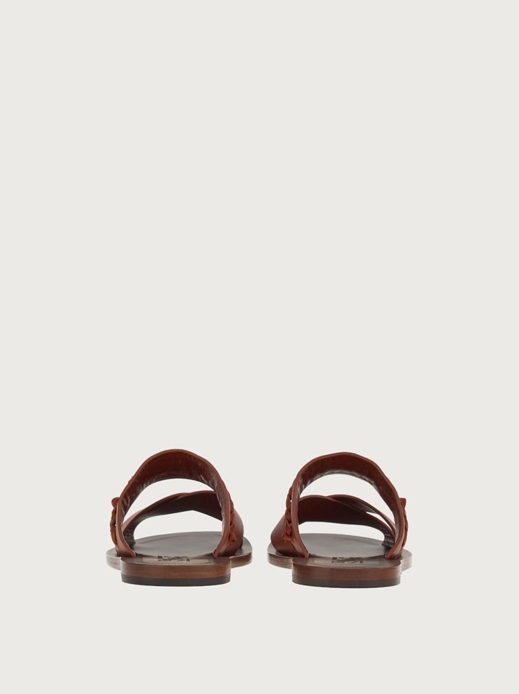SANDAL WITH GANCINI ORNAMENT - 3