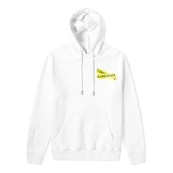 Off-White Yellow Arrow Printing Loose White OMBB029S180030240160 - 1