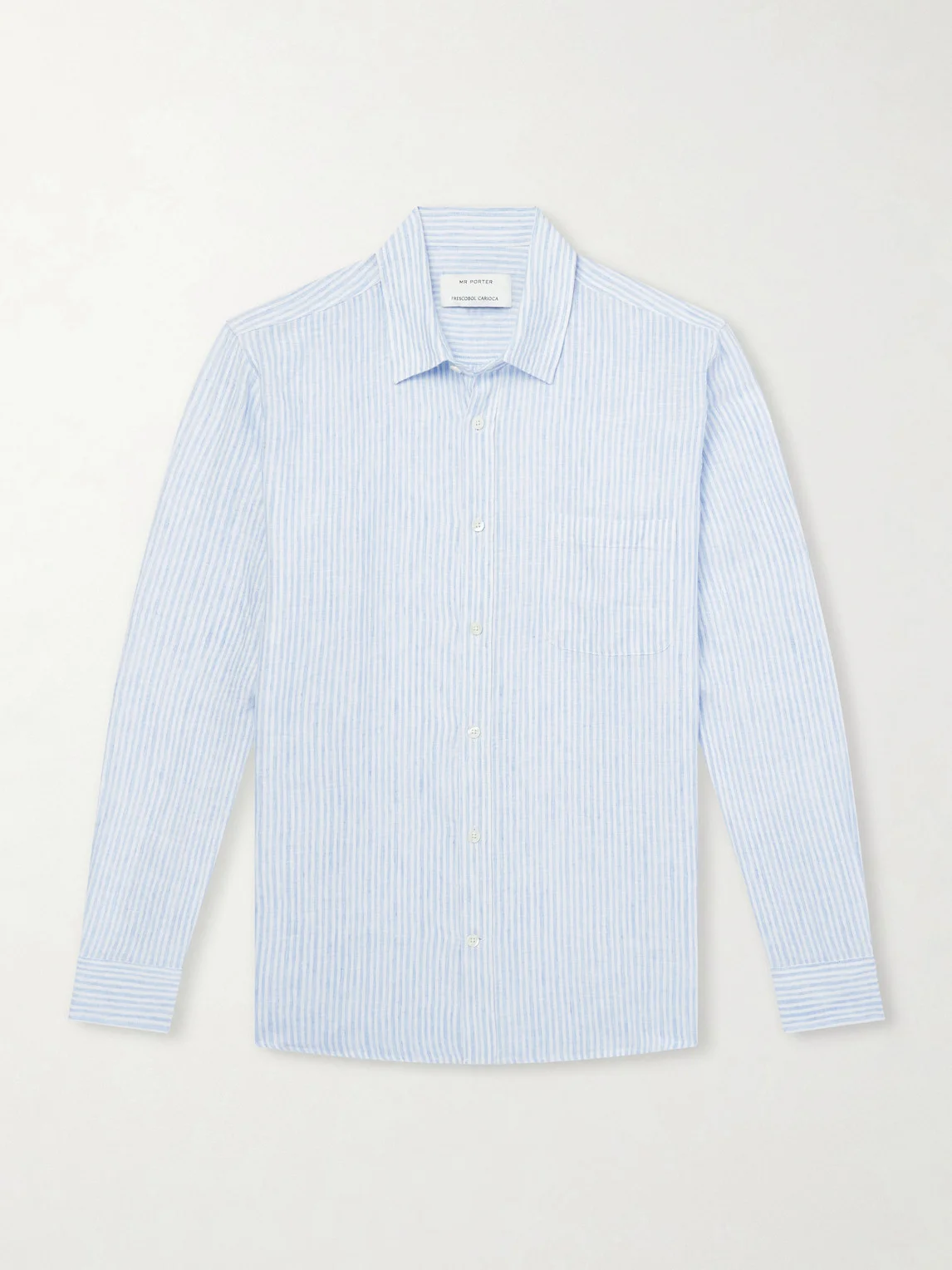 Striped Linen Shirt - 1