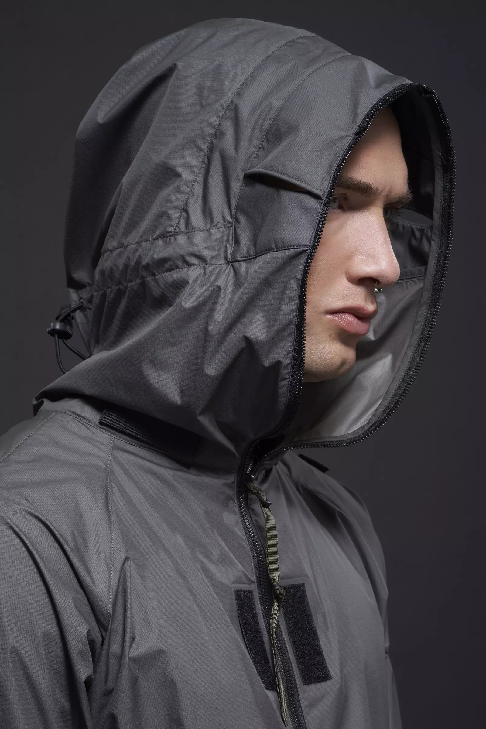 J118-WS Packable Windstopper® Jacket Gray - 13