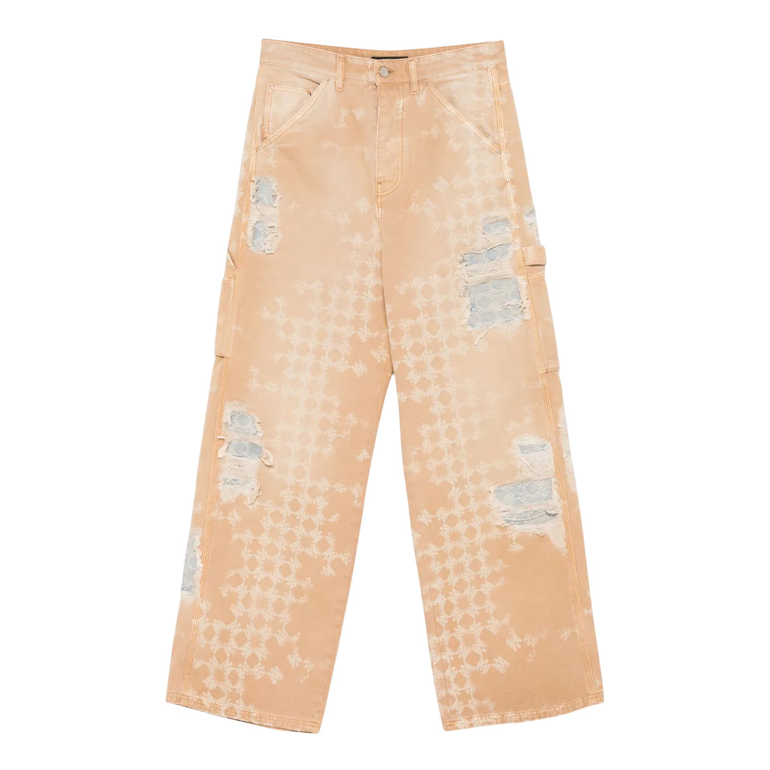 Denim Repair Work Pants - 6