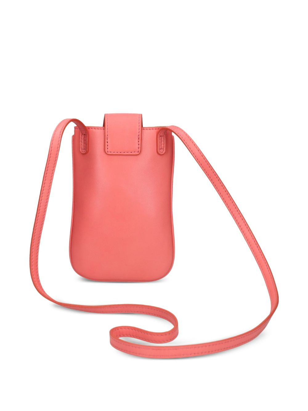 flap-closure leather phone bag - 2