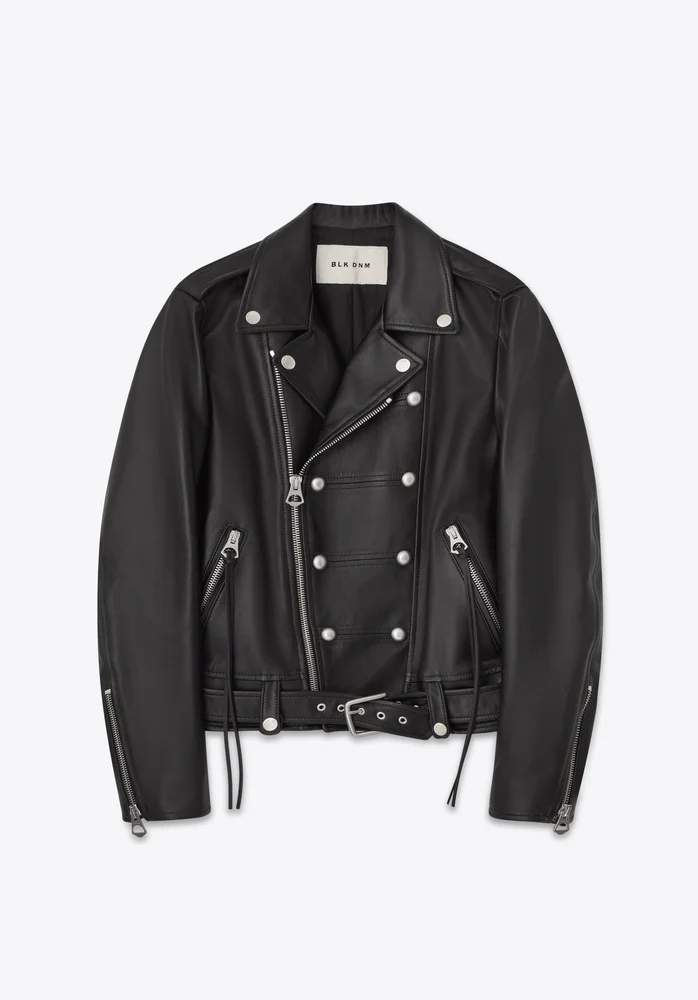 LEATHER JACKET 65 BLACK - 1