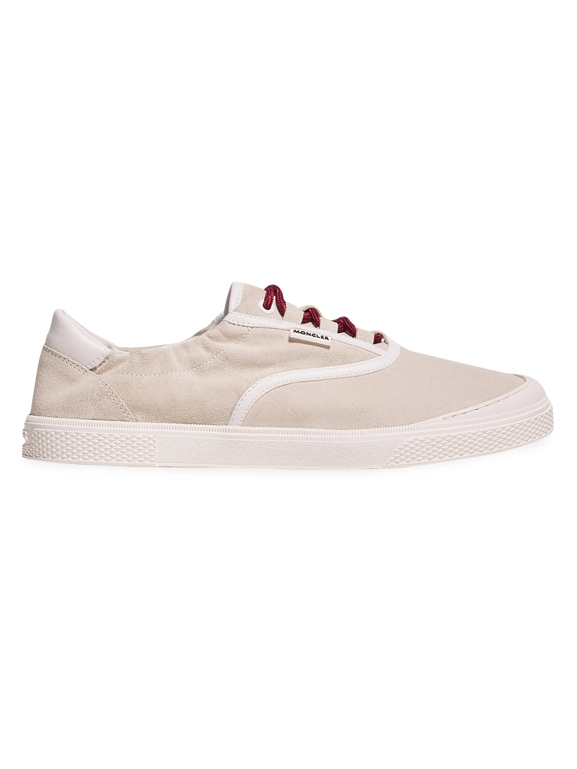 Men's Vera Leisure Sneakers in Suede - Beige - 1