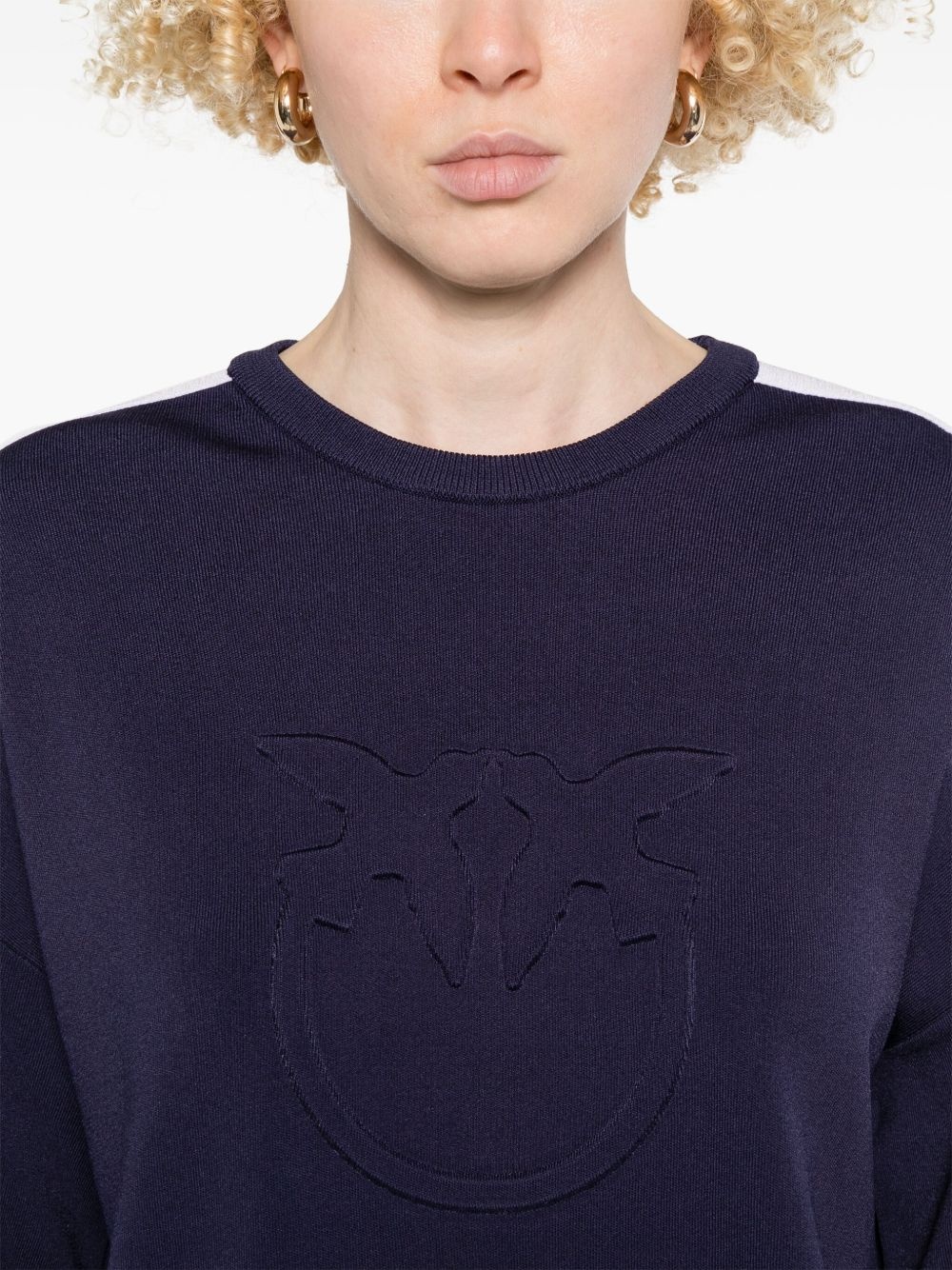logo-embossed sweater - 5