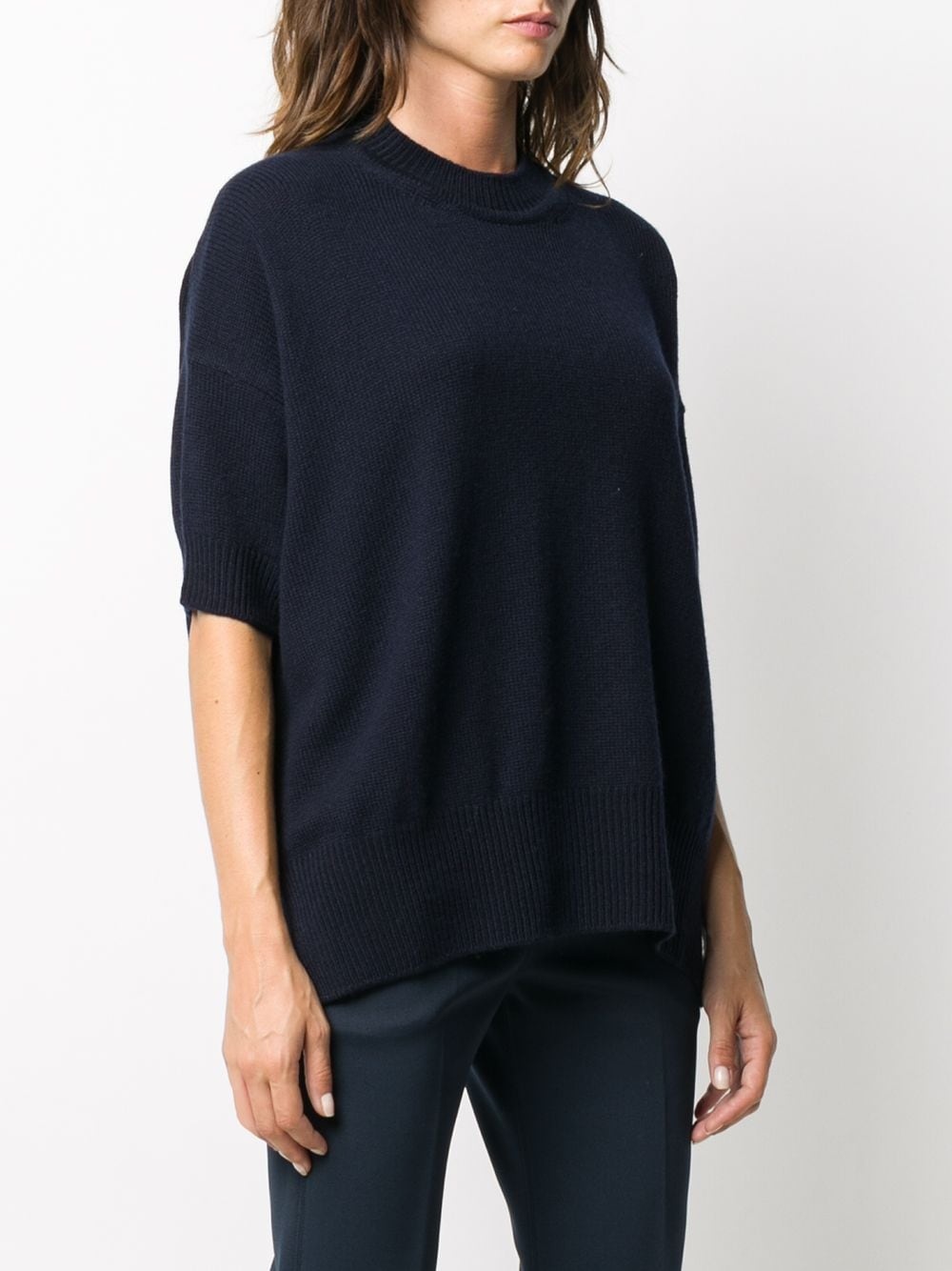 fine knit cashmere top - 3