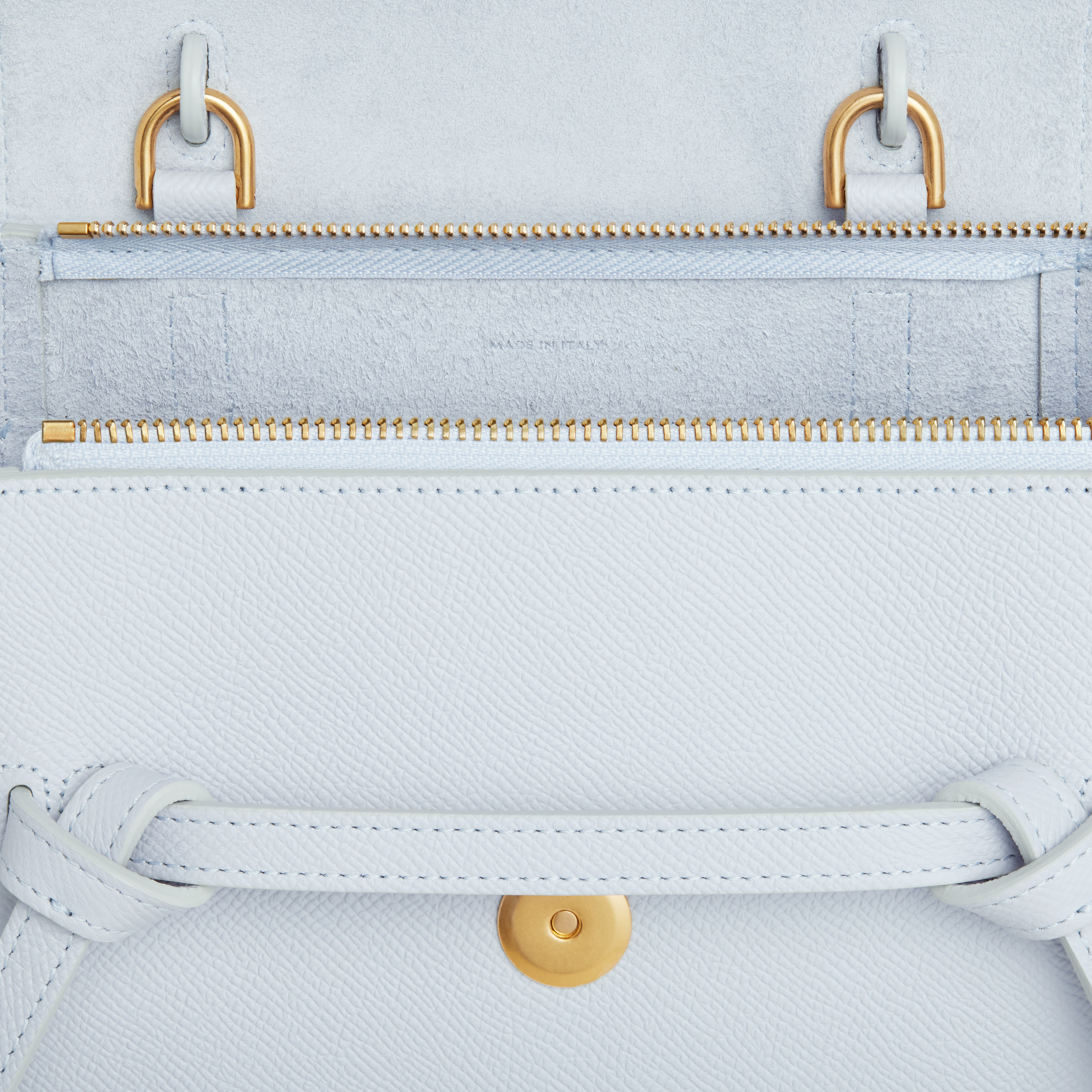 Nano Belt bag in grained calfskin - 4