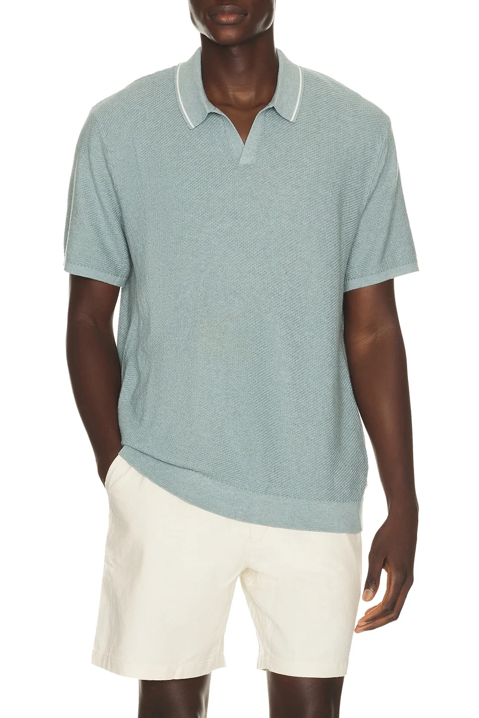 Greyson Knitted Polo - 1