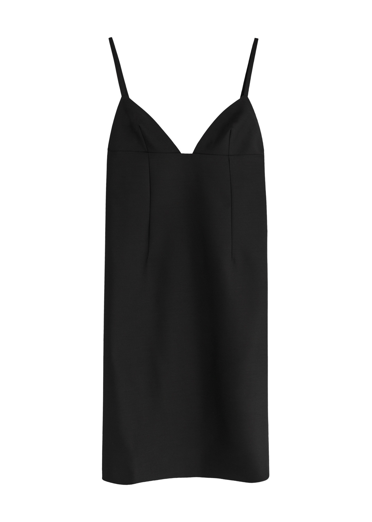 La Robe Camison wool-blend slip dress - 1