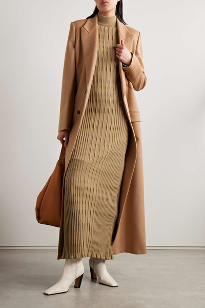 Tod's Ribbed wool-blend turtleneck maxi dress outlook