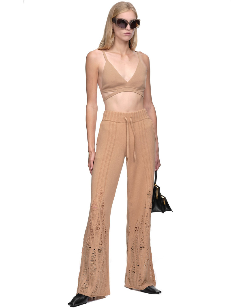 Dion Lee Merino 모직 블렌드 브래지어 탑 outlook