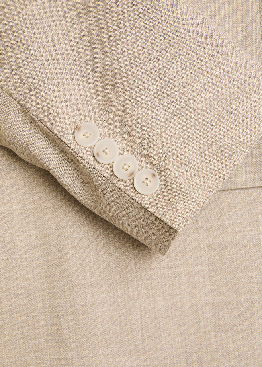 Boss X David Beckham Melange Wool-blend Suit - 5