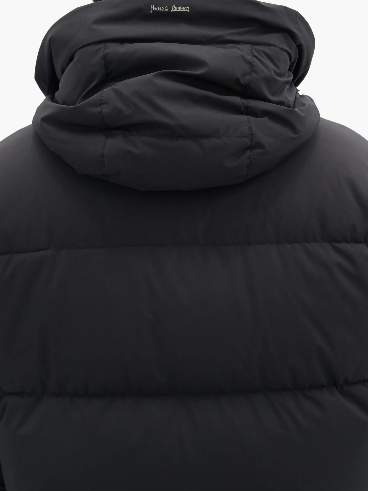 Hooded quilted-shell coat - 3