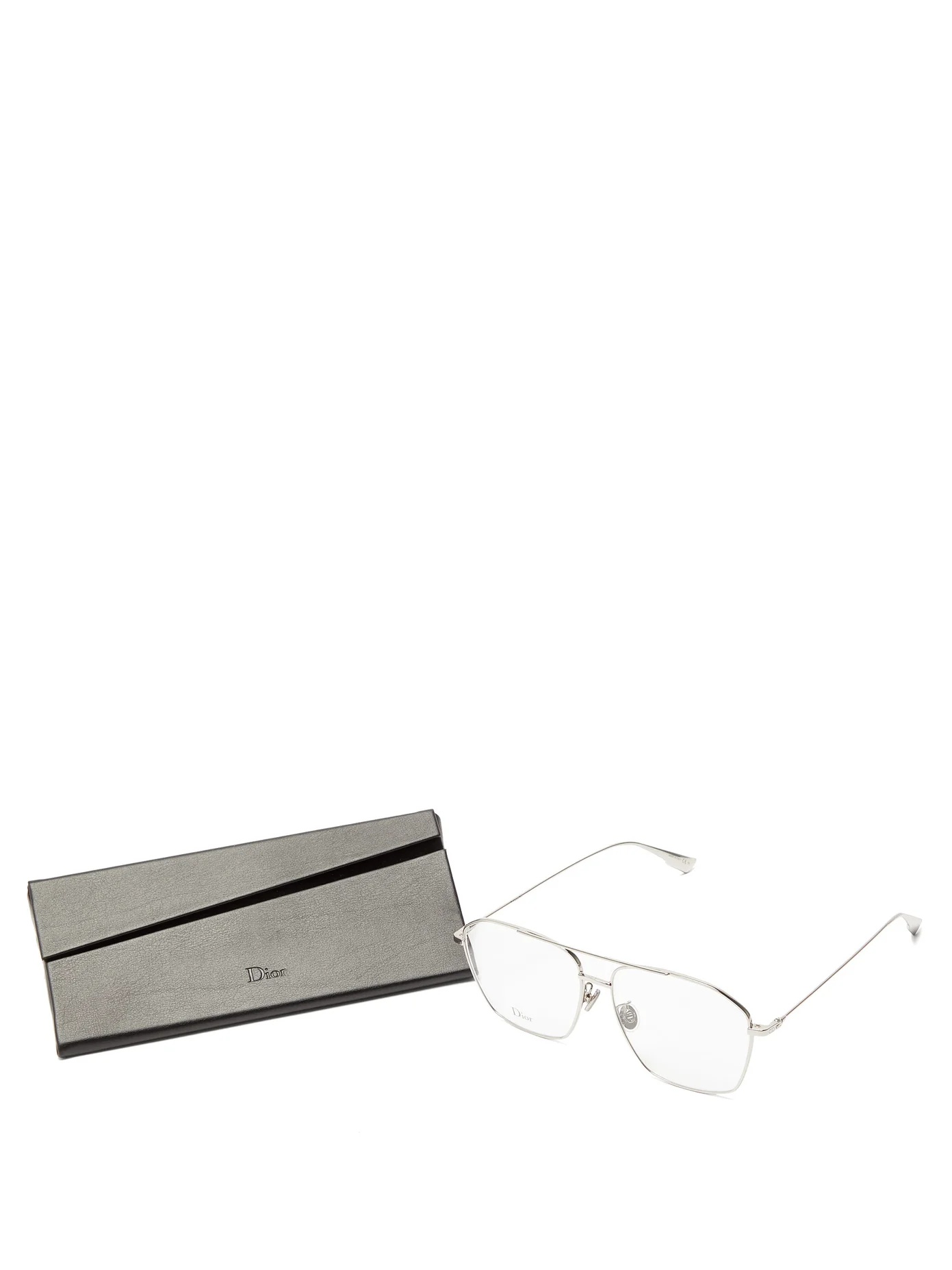 DiorStellaire aviator metal glasses - 5