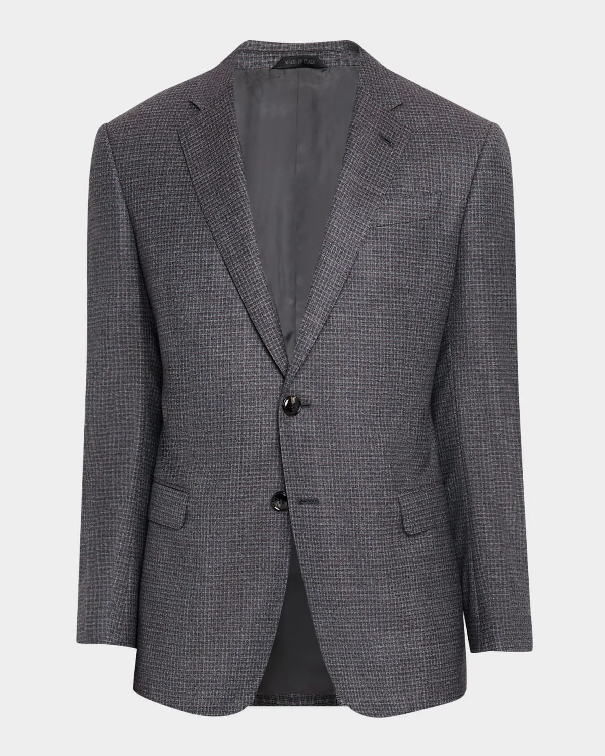 Men's Check-Textured G Line Sport Coat - 1