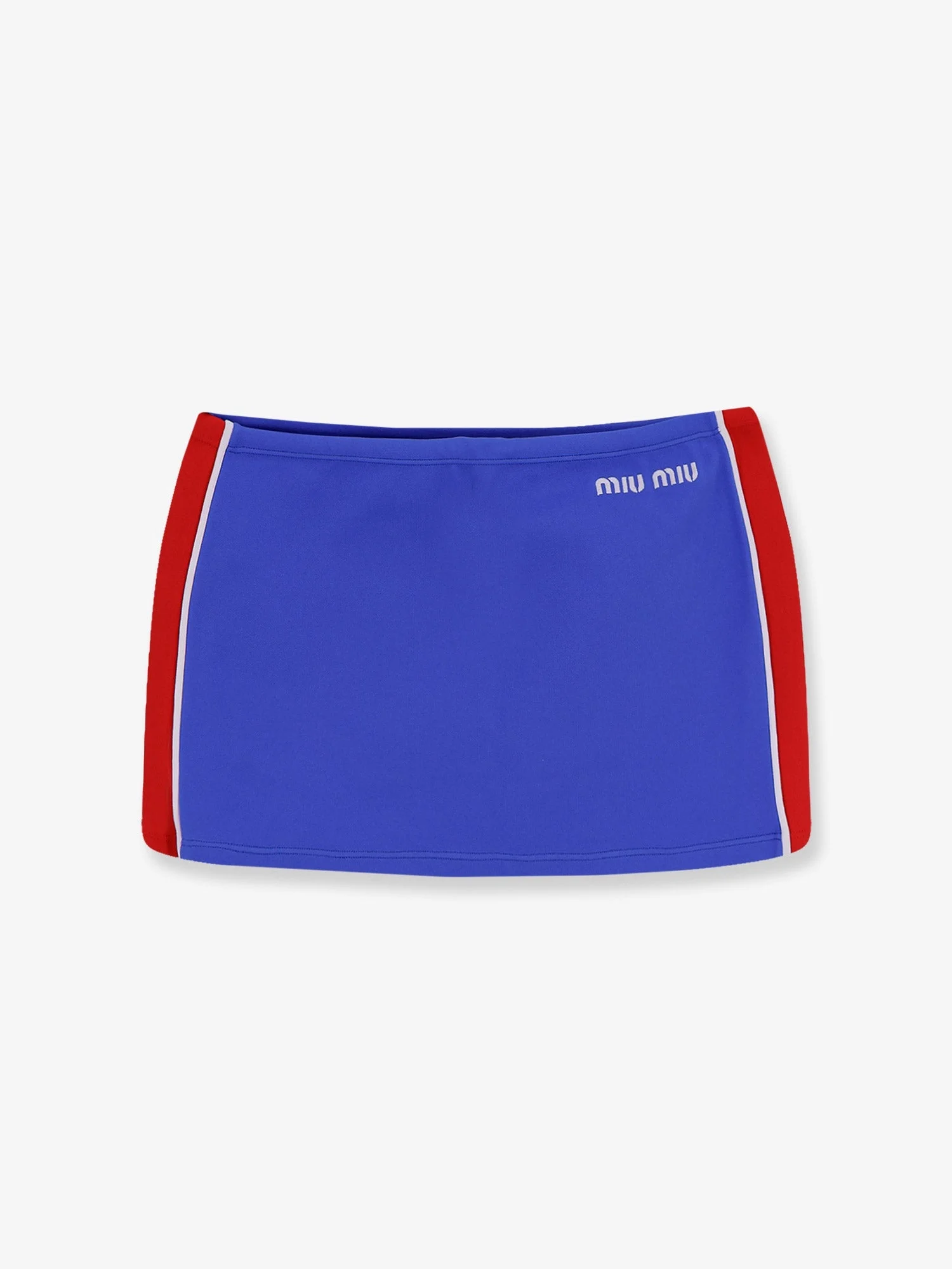 Miu Miu Recycled Material Mini Skirt - 1