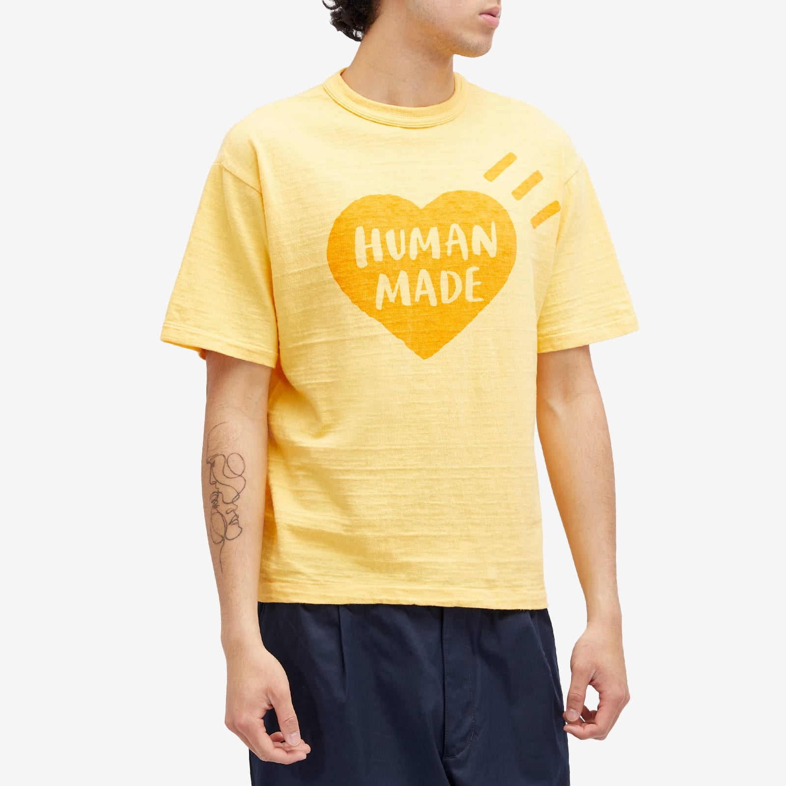 Human Made Garment Dyed Big Heart T-Shirt - 2