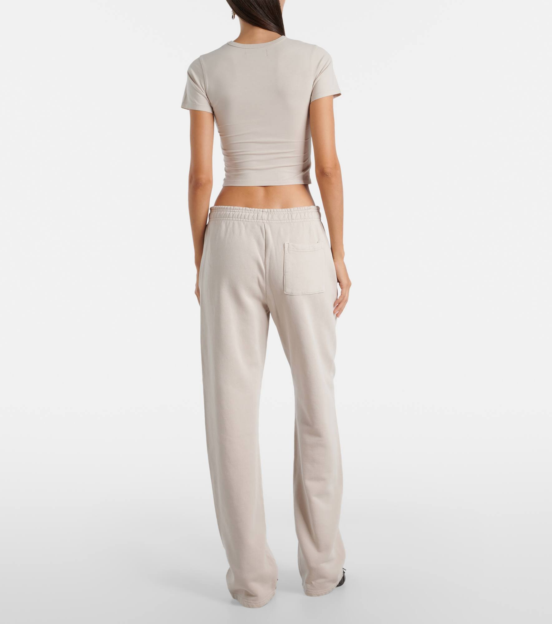 Micro cotton-blend T-shirt - 3