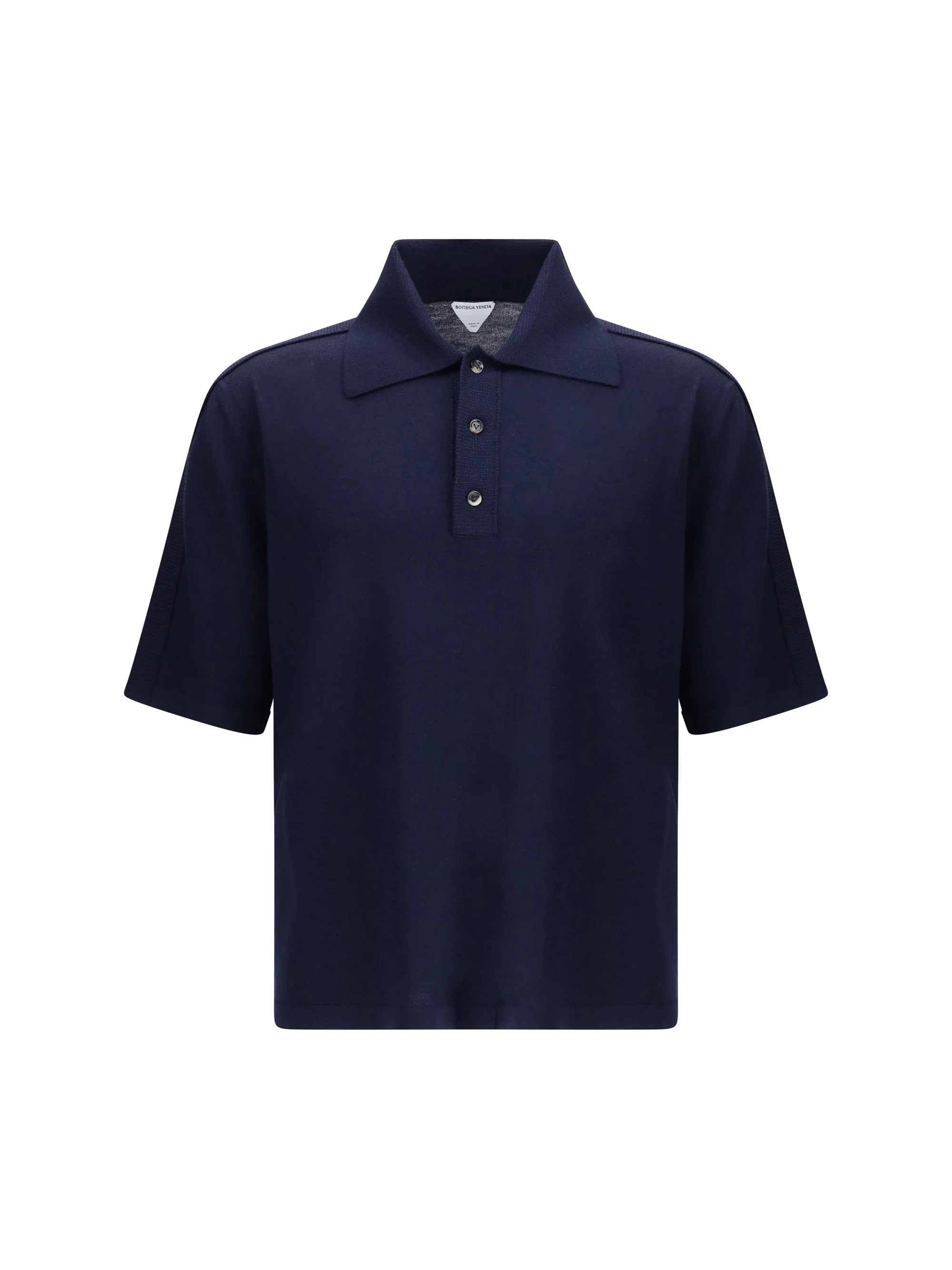 Bottega Veneta Men Wool Polo Sweater - 1