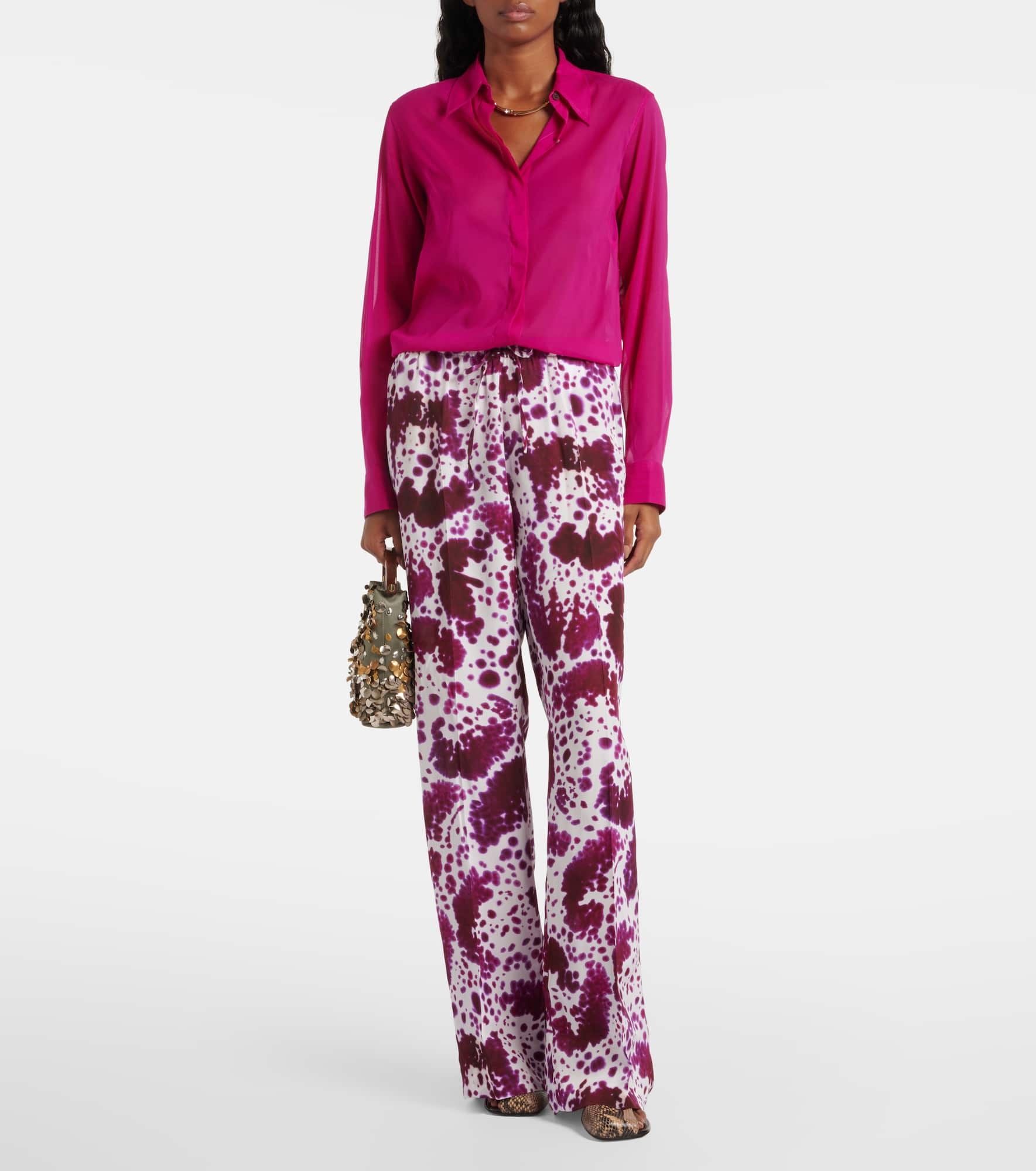 Silk-blend shirt - 2