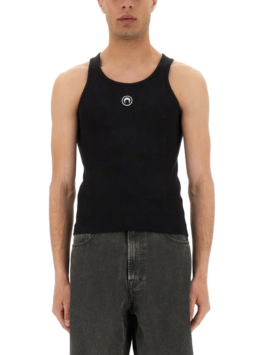 TANK TOP A COSTINE CON LOGO MOON - 1