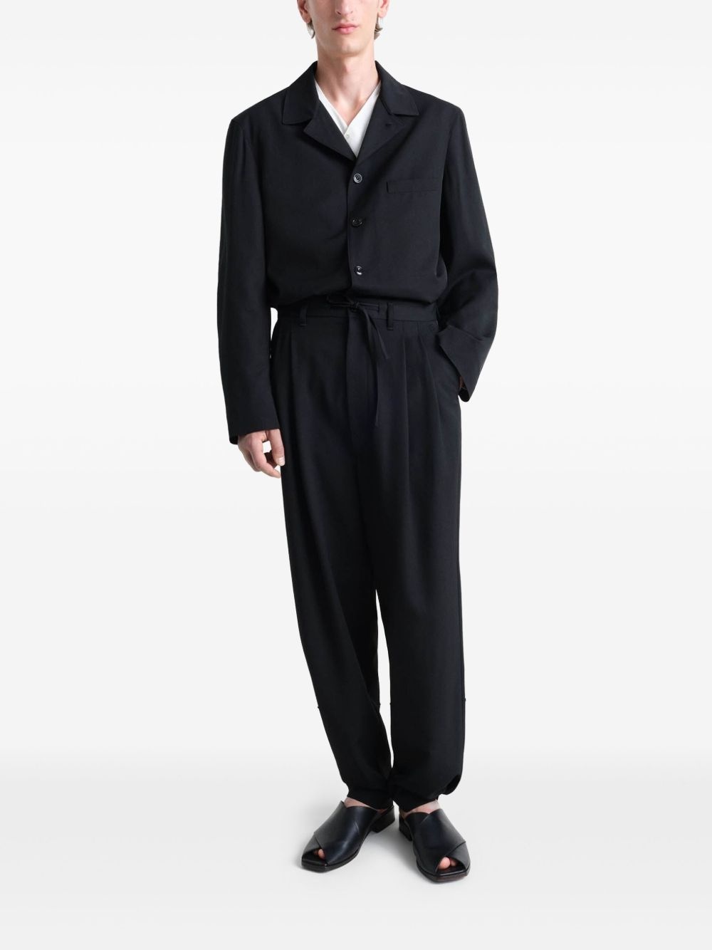 tailored shirt jacket - 2