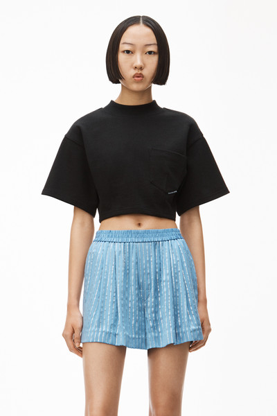 Alexander Wang SCULPTED TEE IN JAPANESE JERSEY outlook