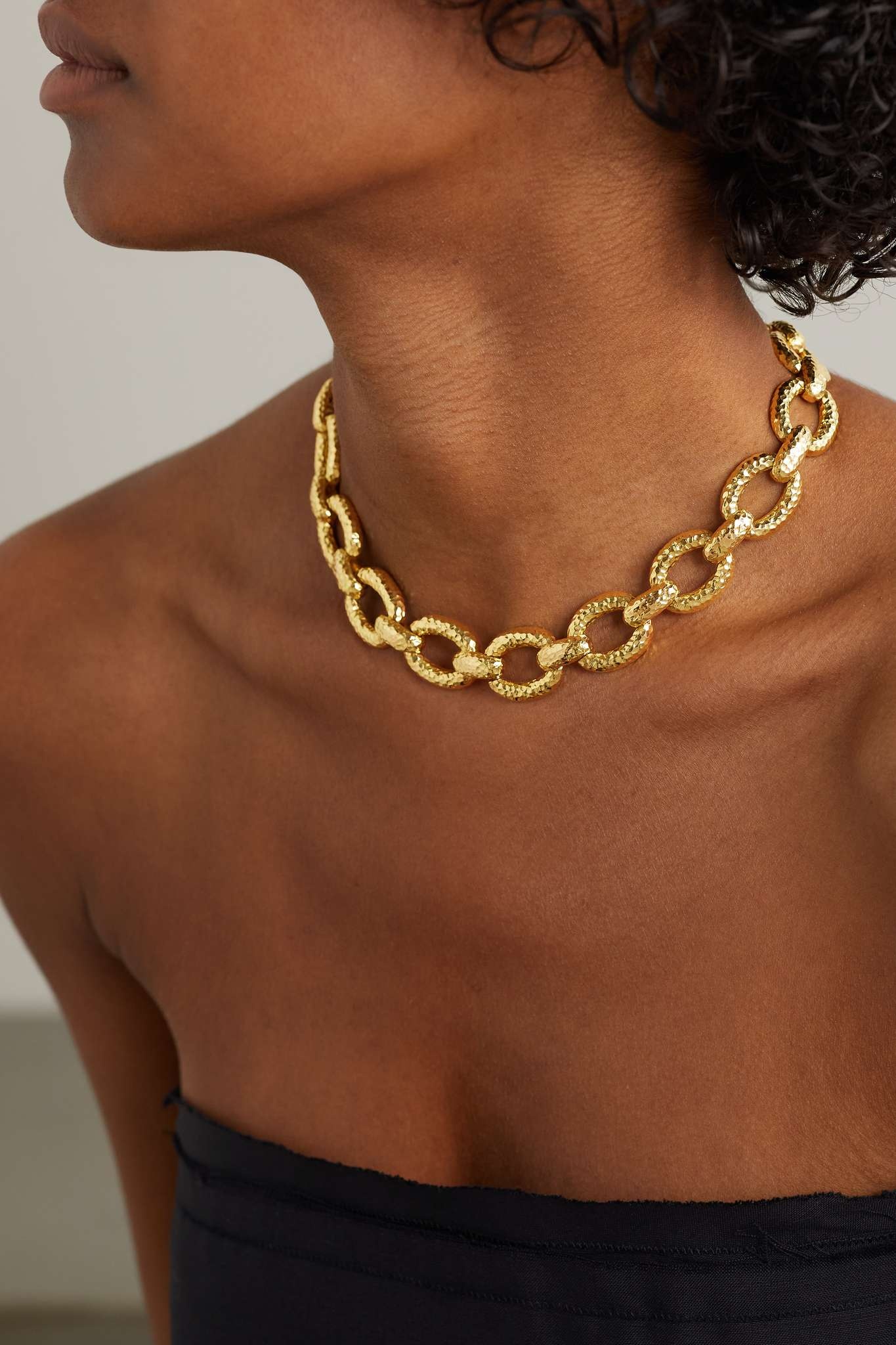 Anchor 18-karat gold necklace - 2