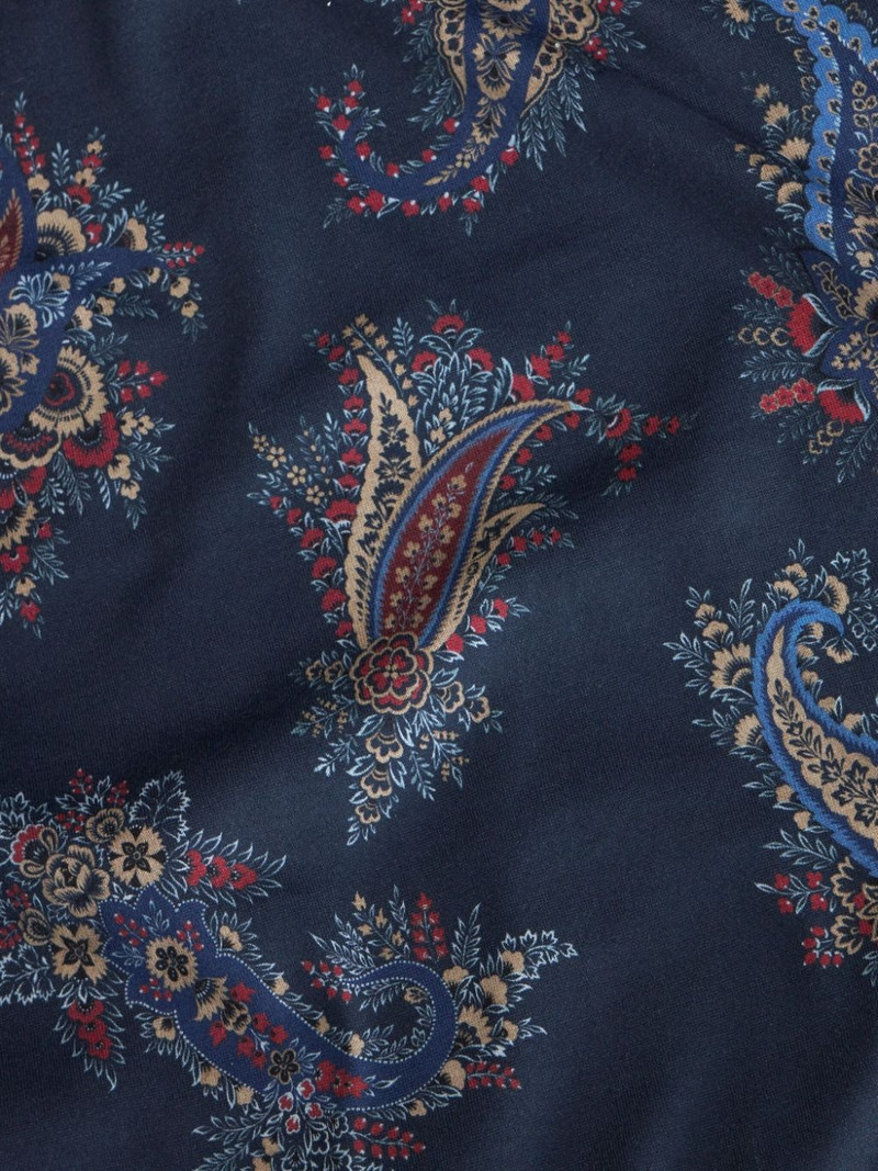 paisley-print cotton T-shirt 6