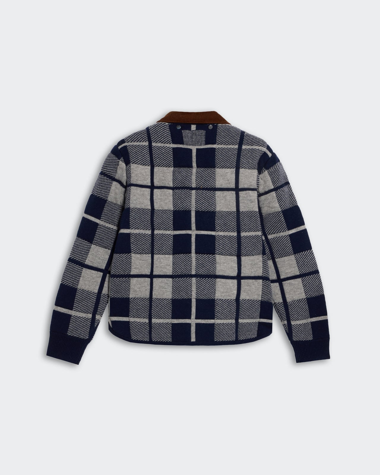 Quilted Plaid Liner Jacket - 4