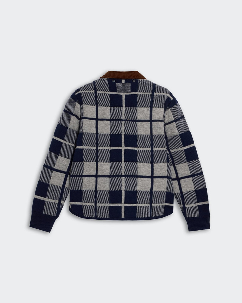 Quilted Plaid Liner Jacket 4