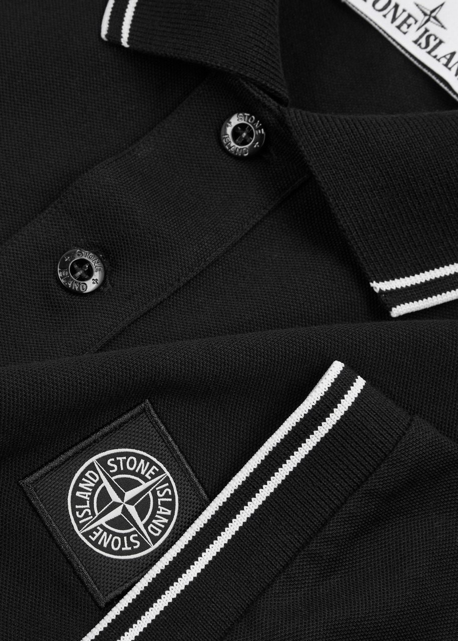 Piqué cotton polo shirt - 5