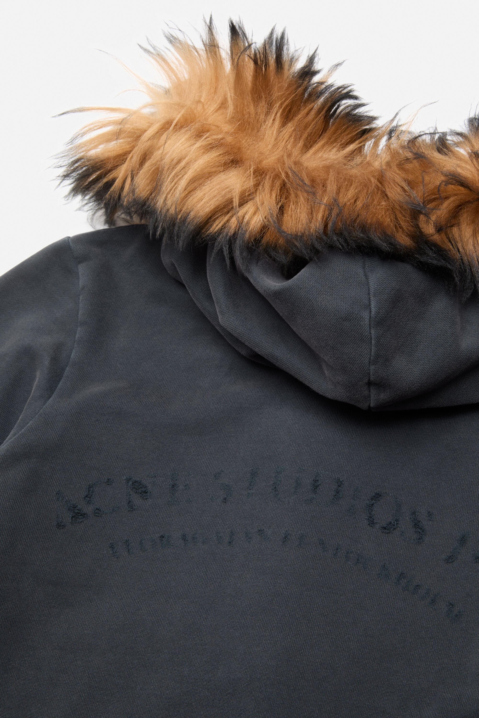 Hooded zipper sweater - Rust brown - 5
