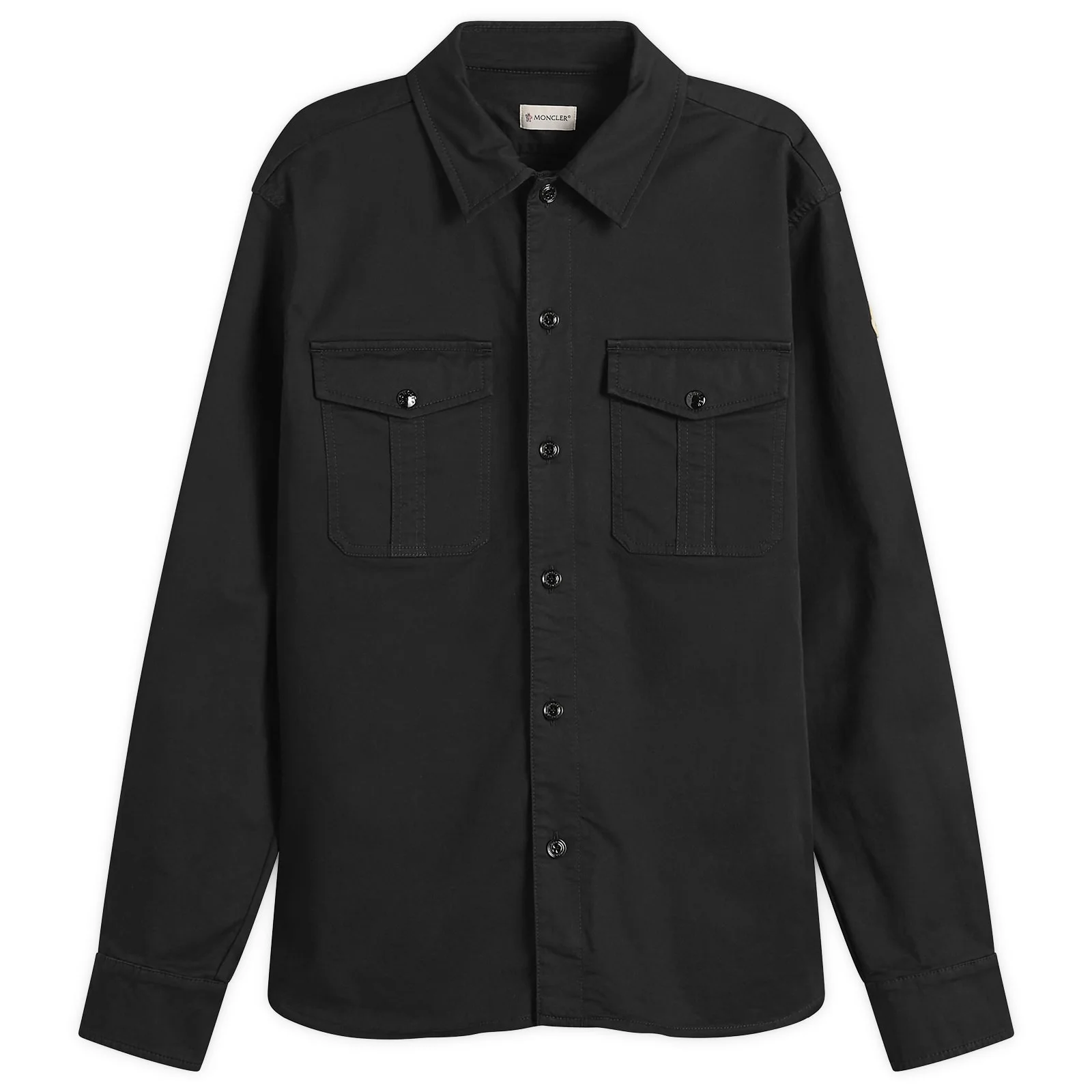 Moncler Cotton Gaberdine Over Shirt - 1