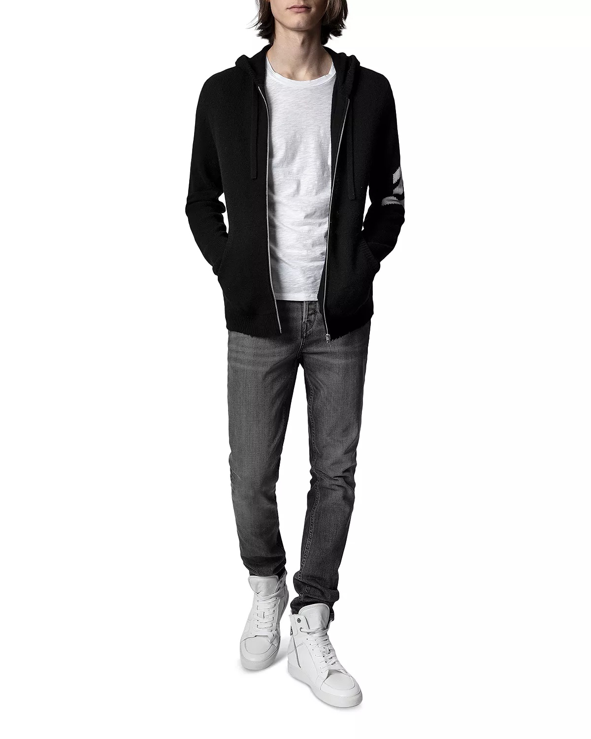 Clash Arrow Cashmere Hoodie - 2