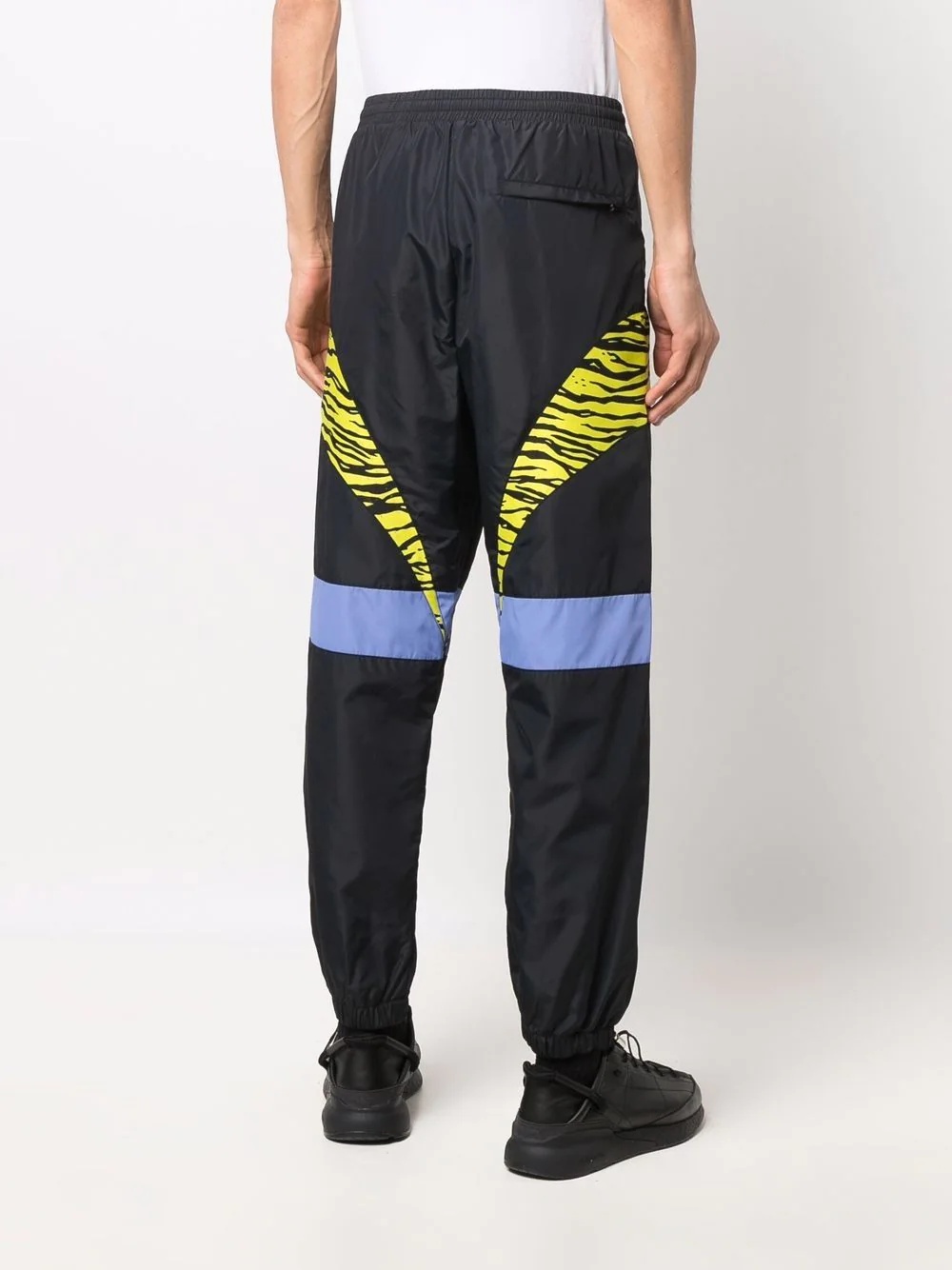 contrast-print track pants - 4