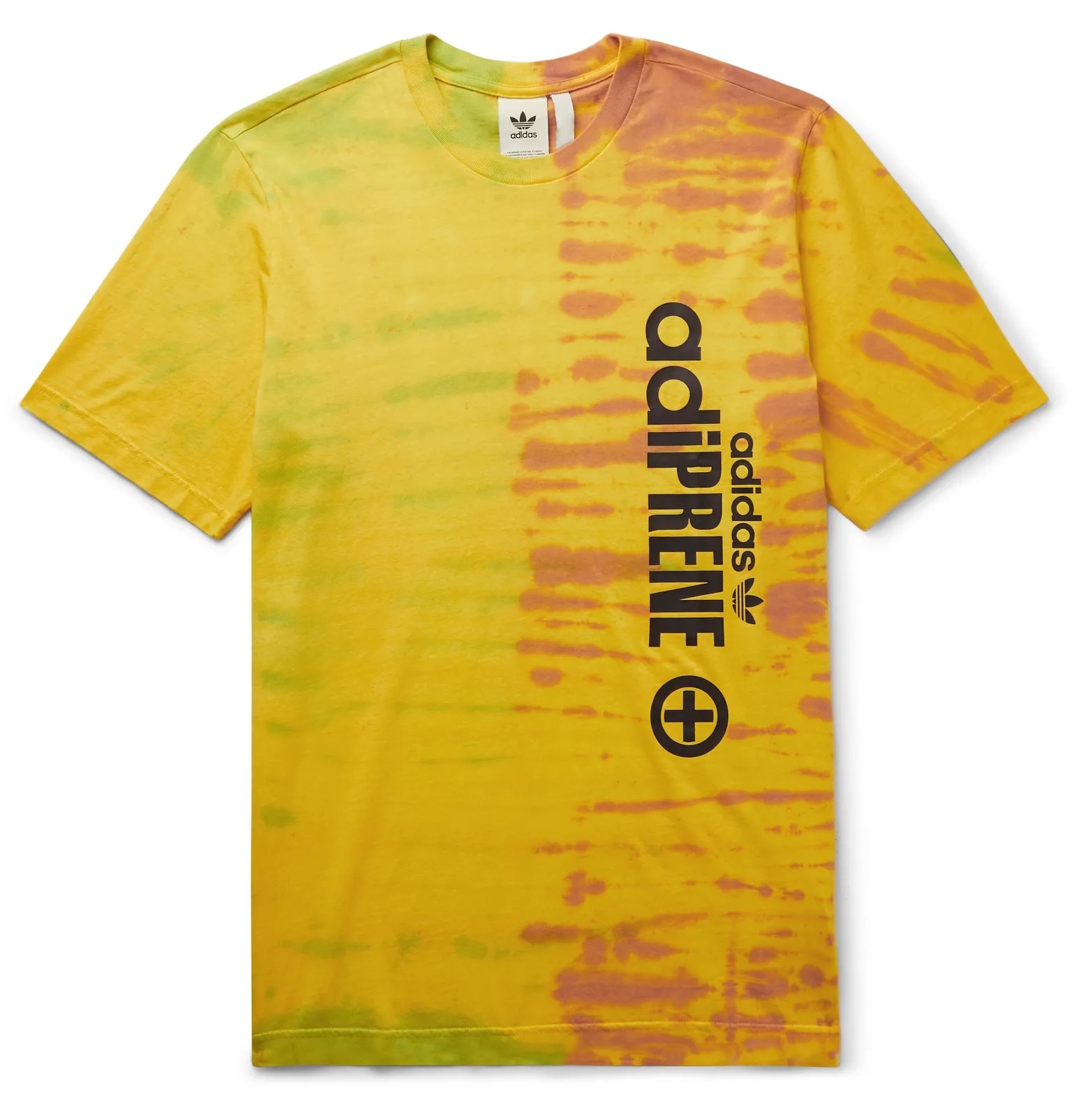 Logo-Print Tie-Dyed Cotton-Jersey T-Shirt - 1