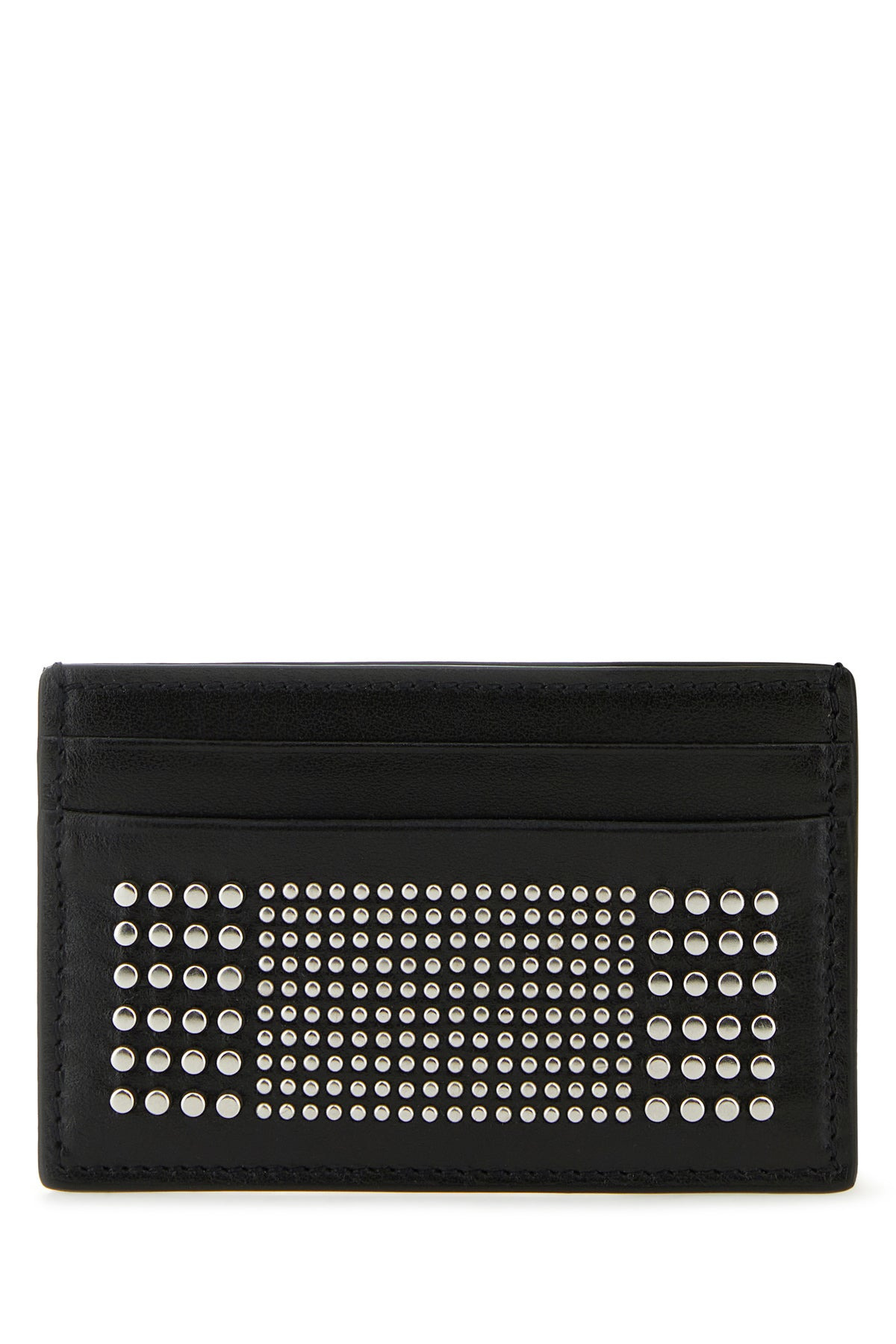 Black leather card holder - 3