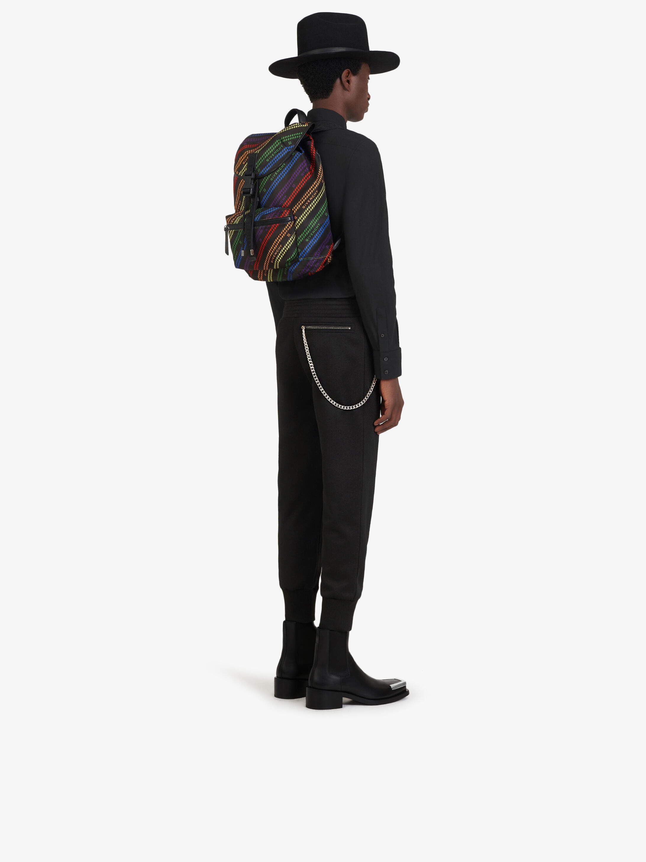 GIVENCHY multicolored backpack in nylon - 2