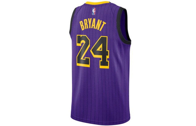 Nike Nike NBA Jersey lakers City limited 24 Kobe 18-19 Season SW Fan Edition Purple AV4270-505 outlook